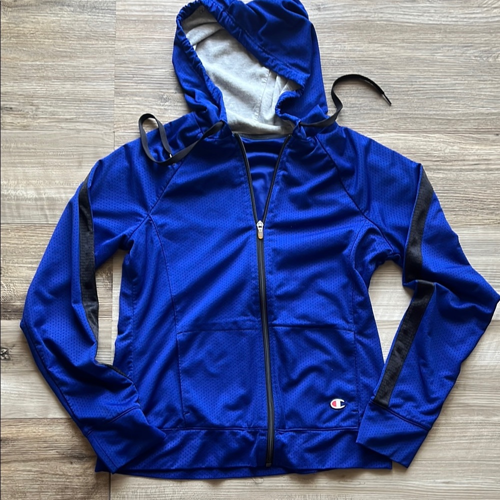 Champion Royal Blue Athletic Hoodie